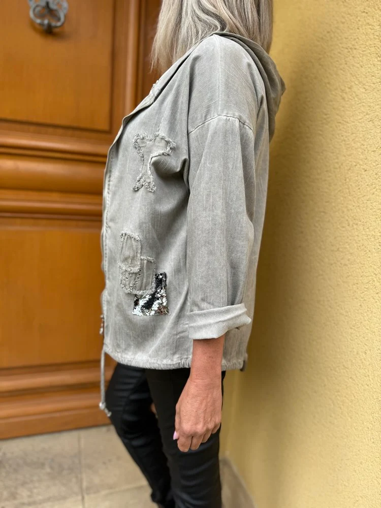 Blouson Carlo taupe