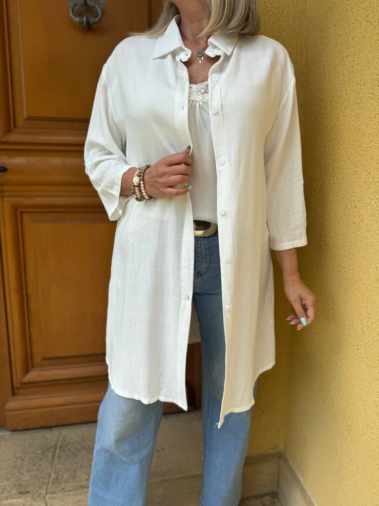Chemise Roma ivoire