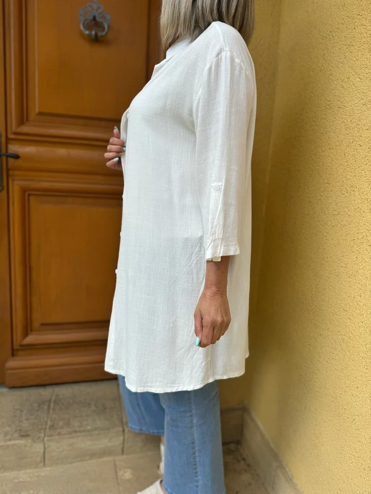 Chemise Roma ivoire