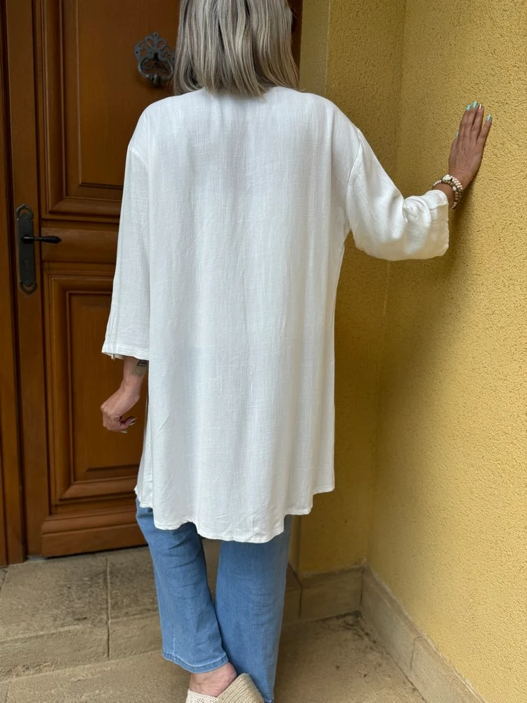 Chemise Roma ivoire
