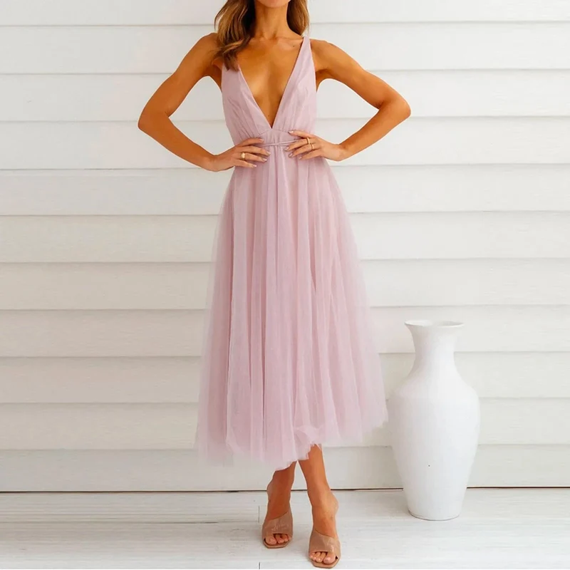 Robe invitée mariage dos nu évasée