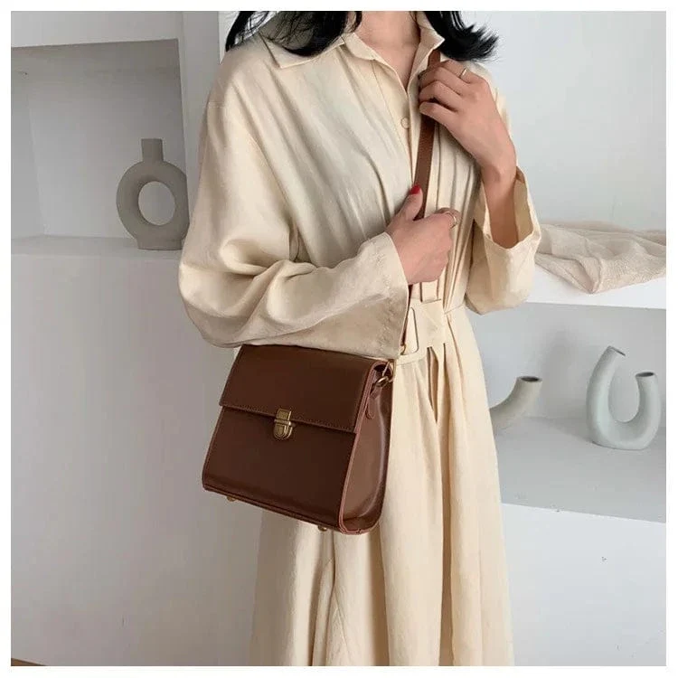 Sac à bandoulière marron