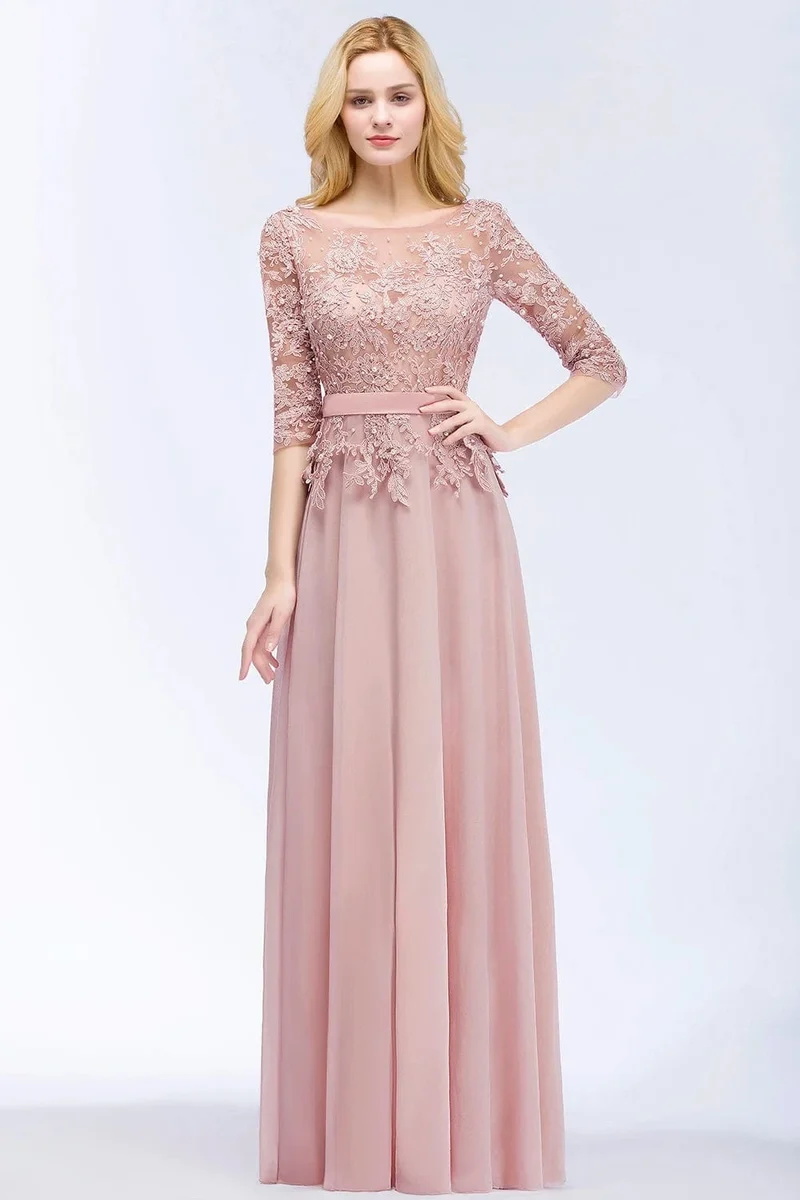 Robe invitée mariage chic haut dentelle