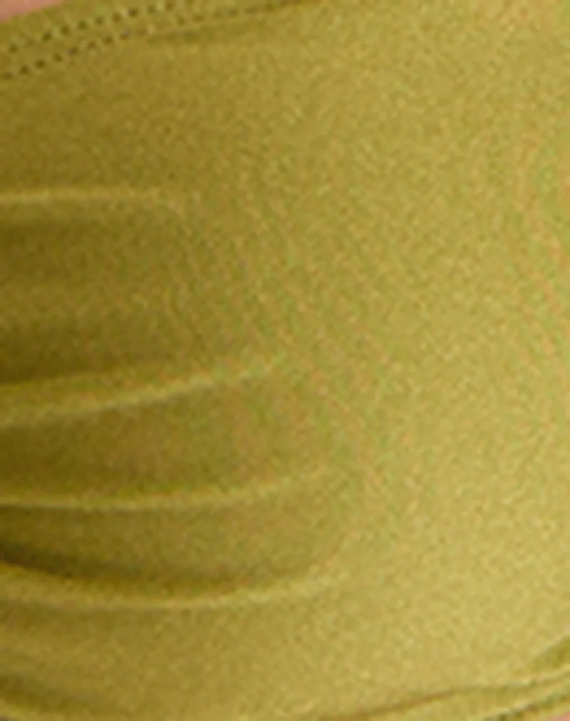Haut de bikini Sorawa, couleur Olive Shine