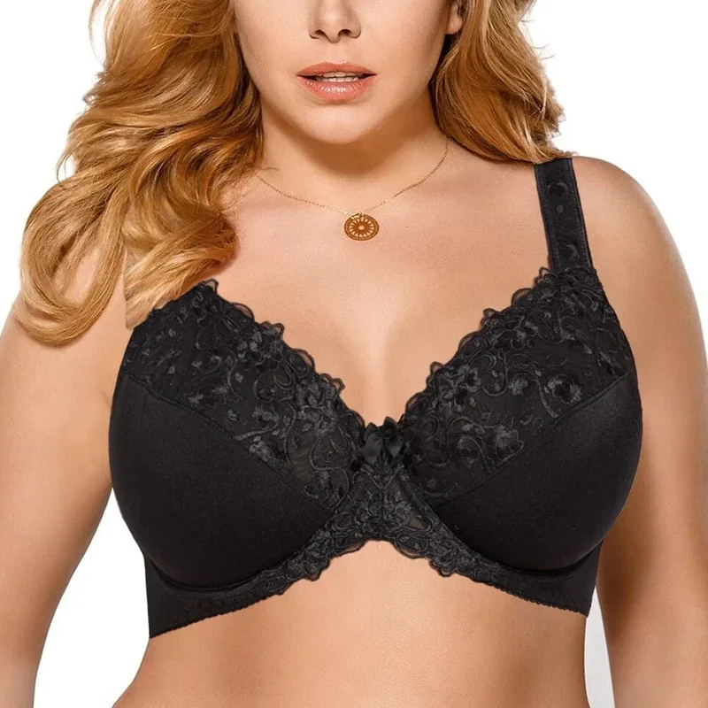 Soutien-gorge grande taille noir