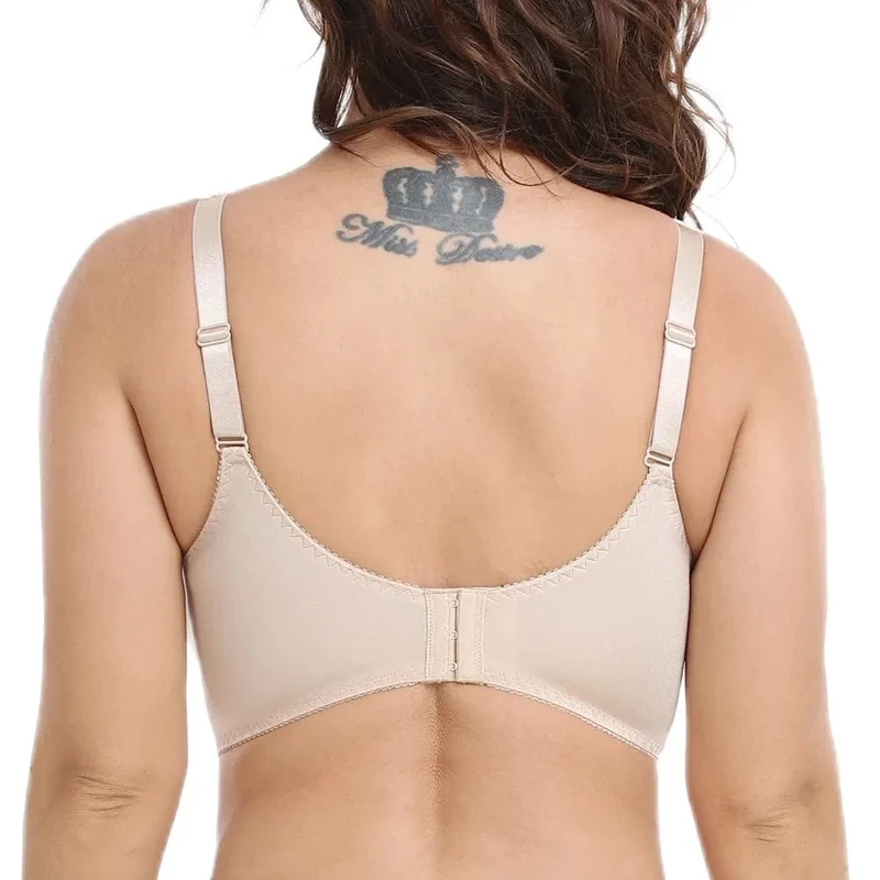 Soutien-gorge grande taille beige