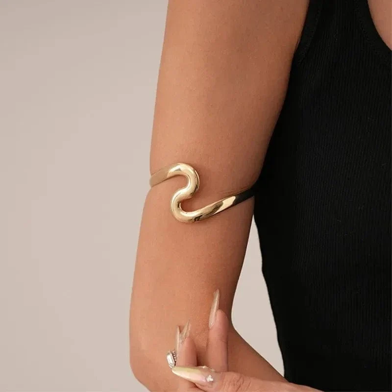 Bracelet de bras or