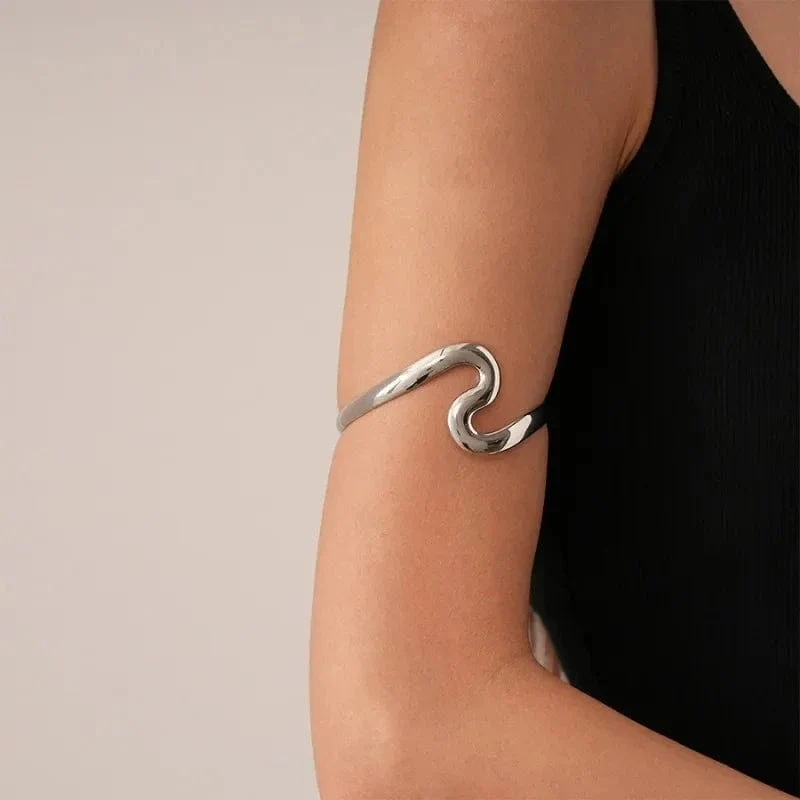 Bracelet de bras argent