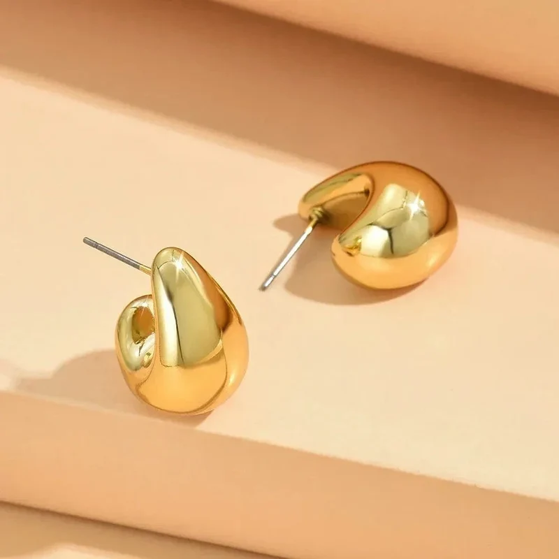 Boucles d'oreilles goutte d'eau or