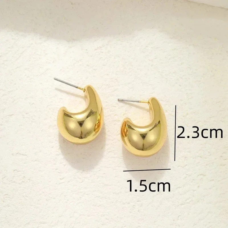 Boucles d'oreilles goutte d'eau or