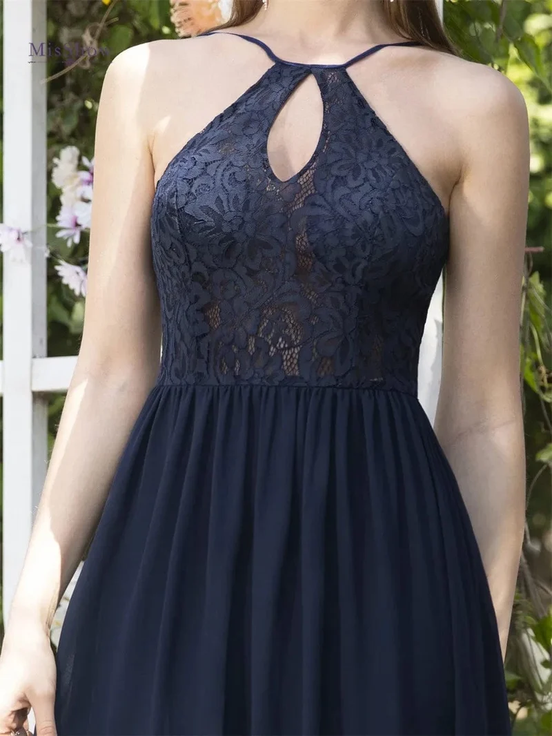 Robe demoiselle d'honneur longue dos nu