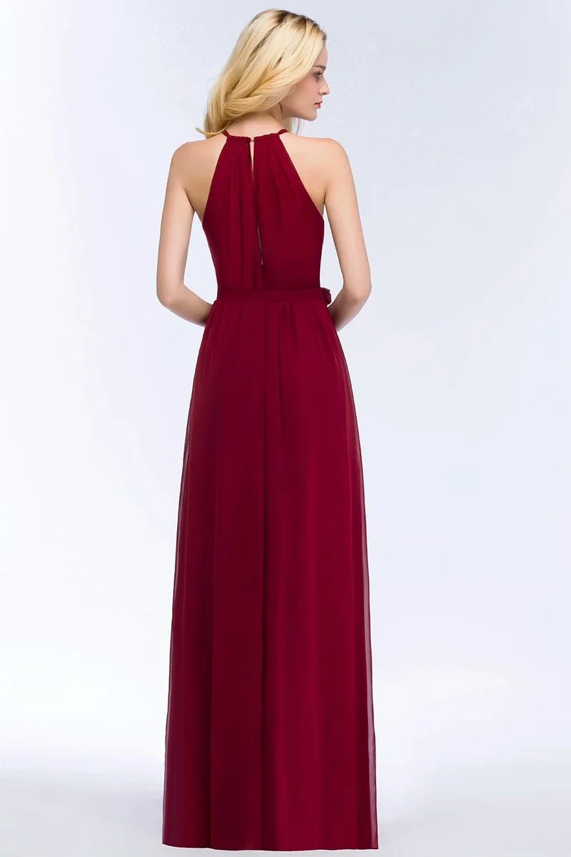 Robe demoiselle d'honneur bohème longue
