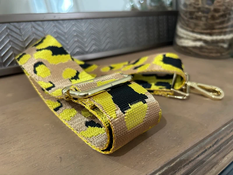 Bandoulière de sac Dana jaune