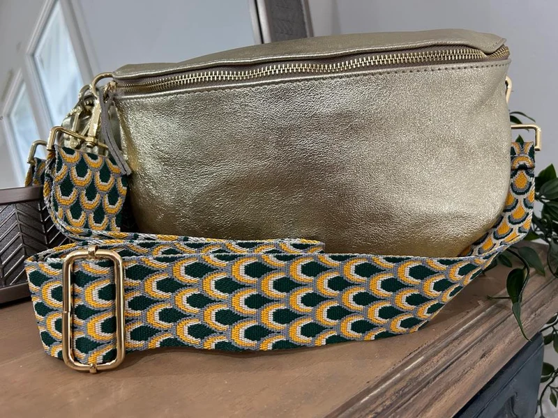 Bandoulière de sac Sofia vert