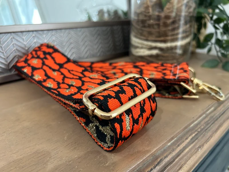 Bandoulière de sac Gina orange