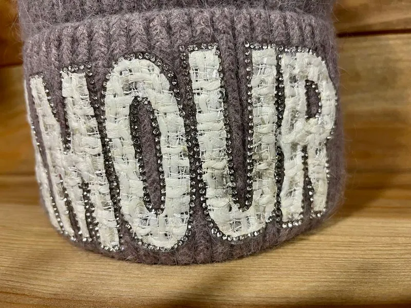 Bonnet Amour taupe