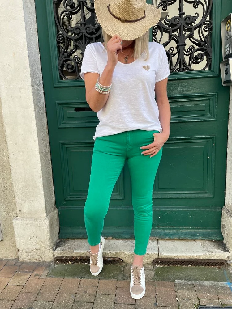 Pantalon Orlando vert