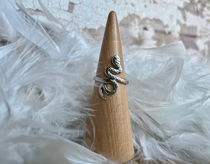 Bague Snake argent