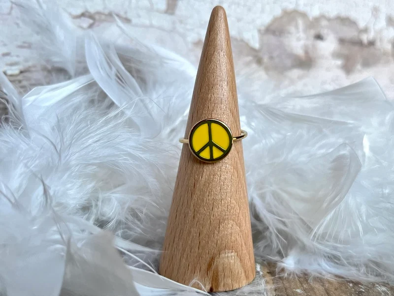 Bague Pepita moutarde