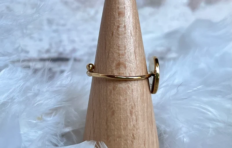 Bague Pepita moutarde
