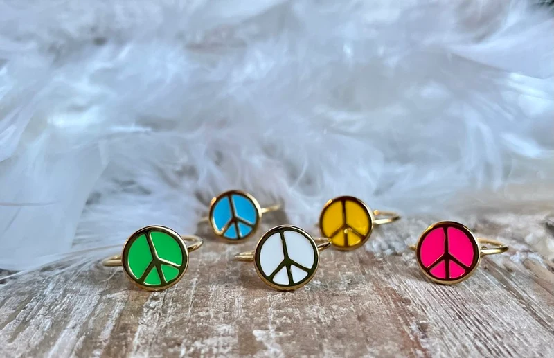 Bague Pepita moutarde
