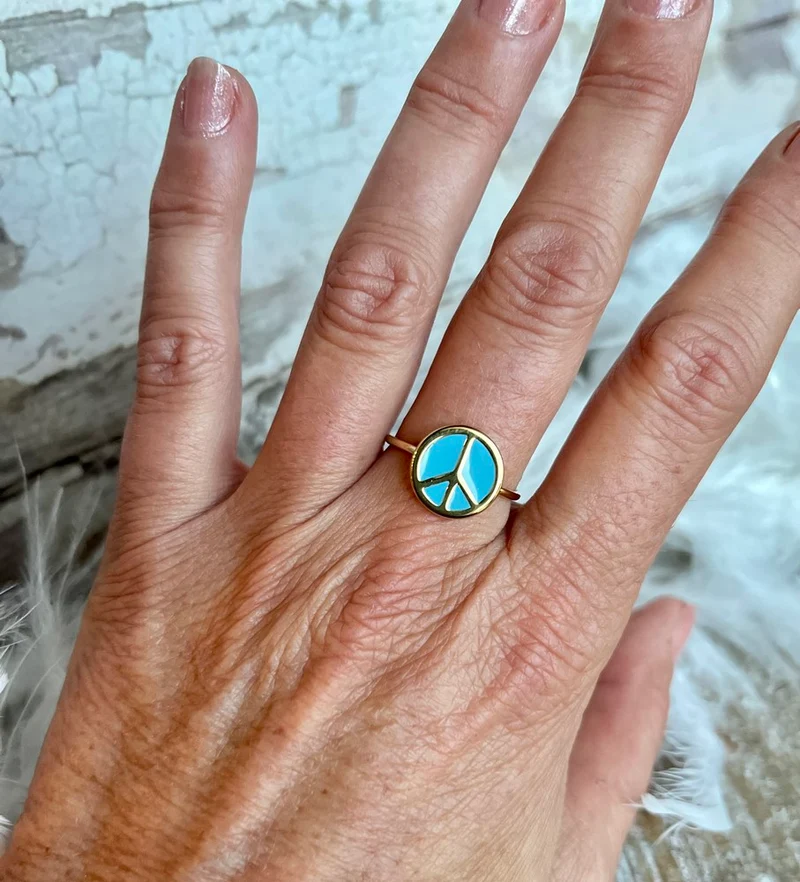 Bague Pepita turquoise