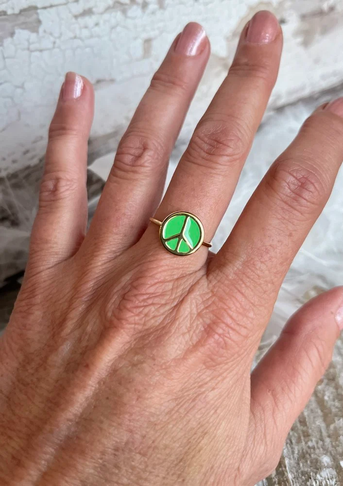 Bague Pepita vert