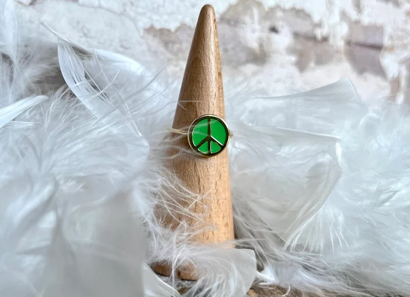 Bague Pepita vert