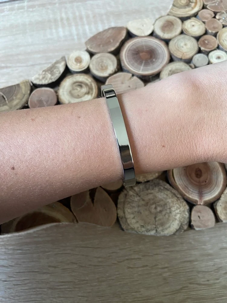 Bracelet Jonc Charlie argenté