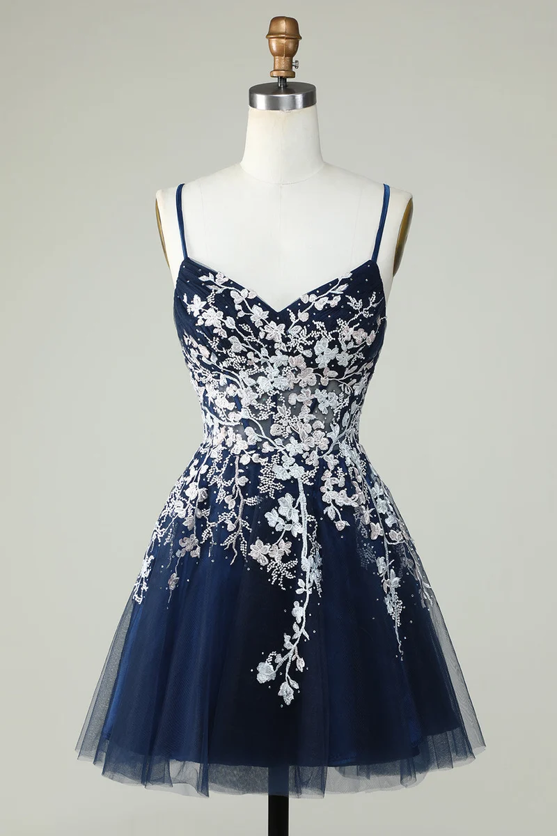 Robe de soirée à bretelles spaghetti Dusty Sage avec dos croisé