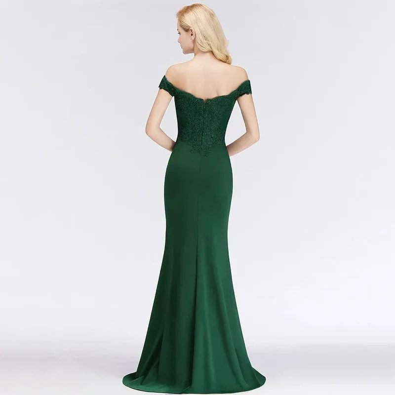 Robe pour mariage invité chic épaules dénudées