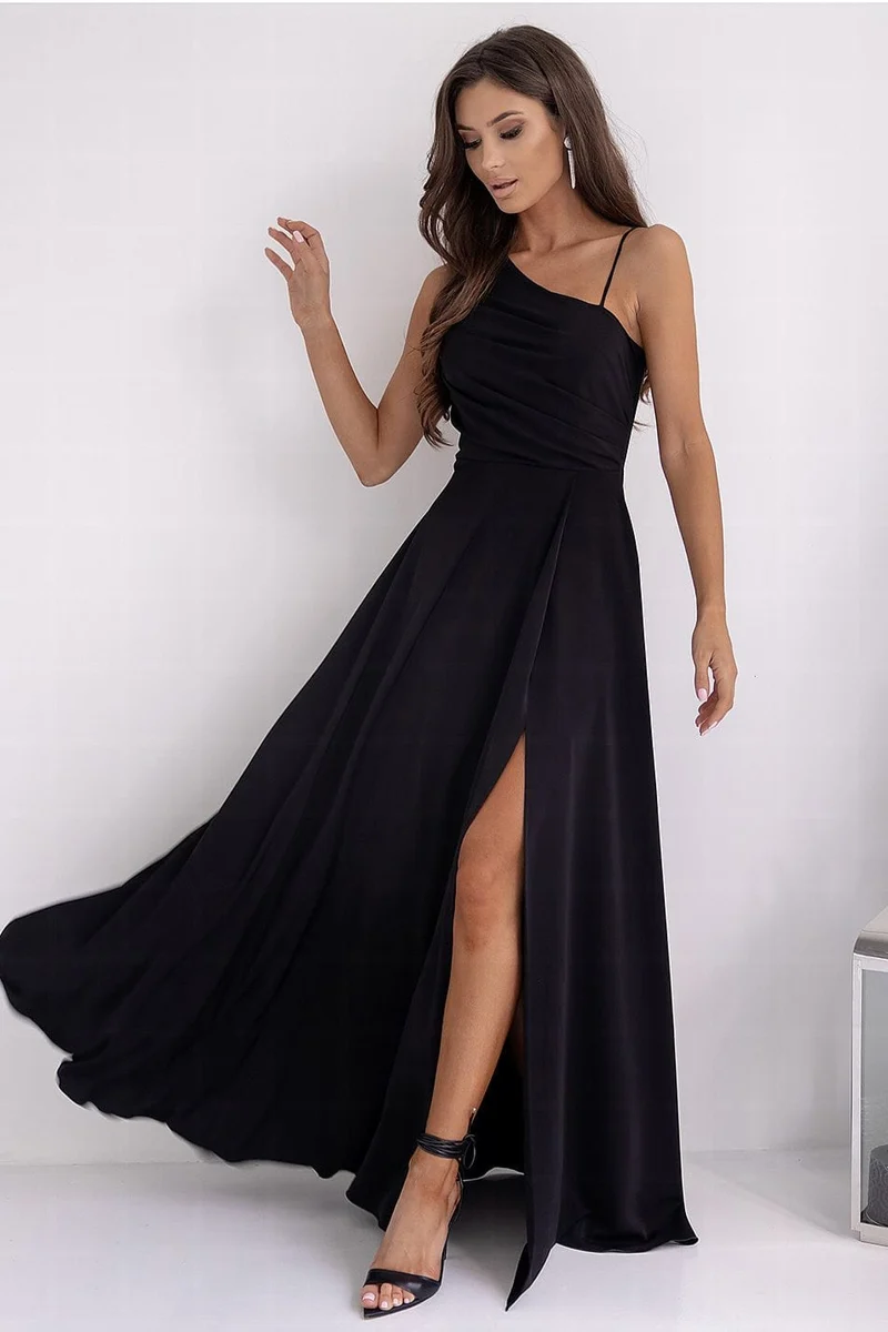 Robe demoiselle d'honneur longue fendue