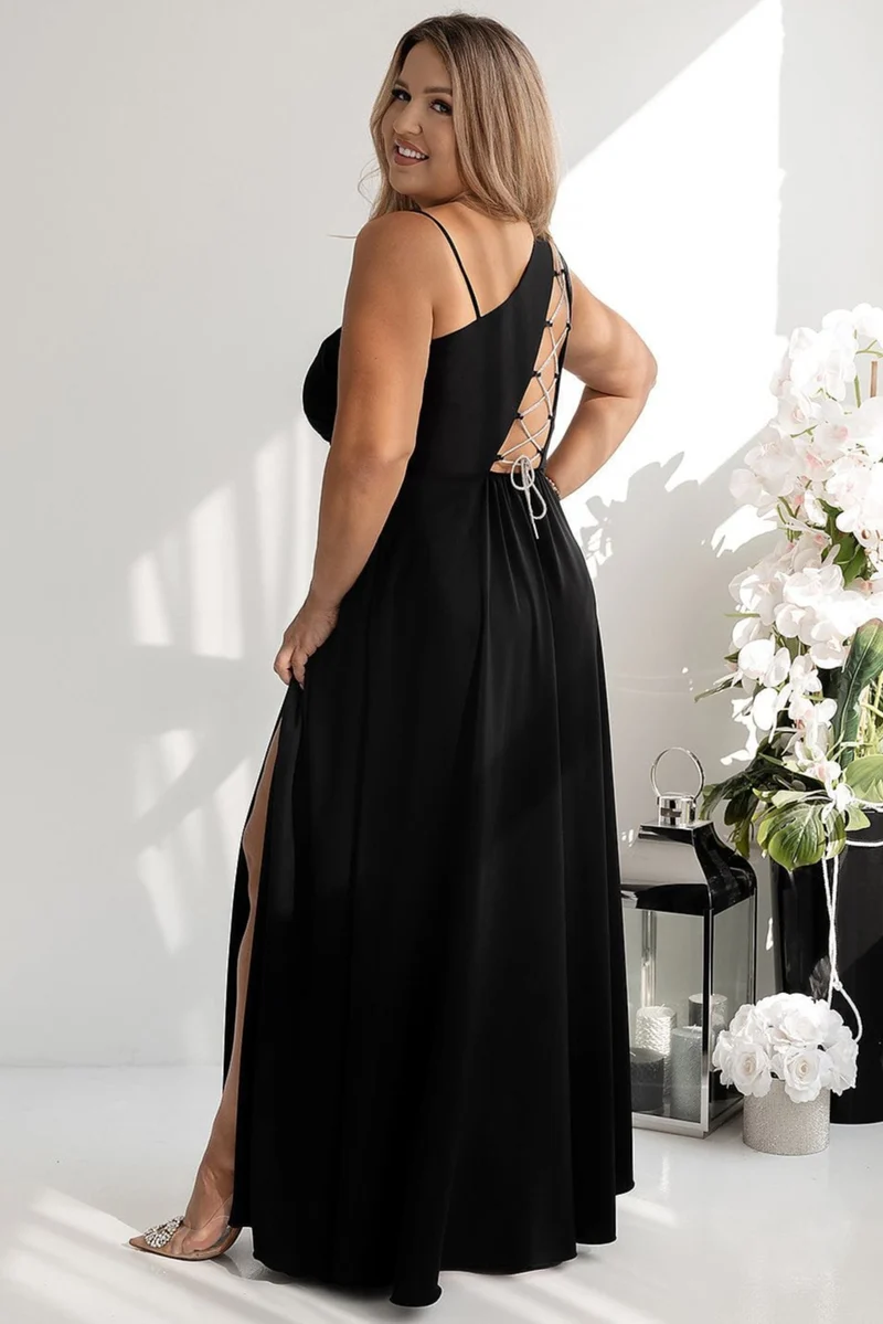 Robe demoiselle d'honneur longue fendue