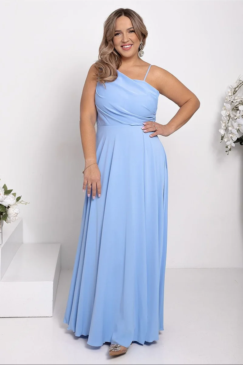 Robe demoiselle d'honneur longue fendue