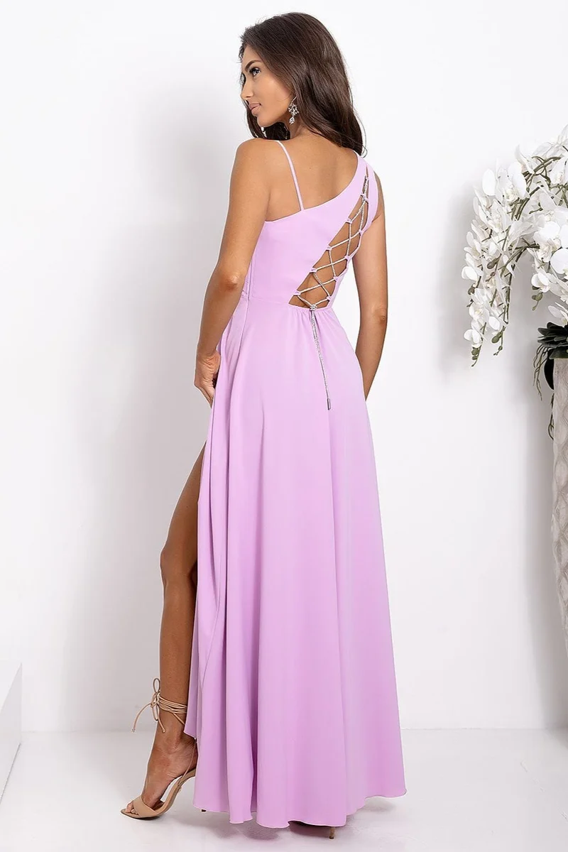 Robe demoiselle d'honneur longue fendue