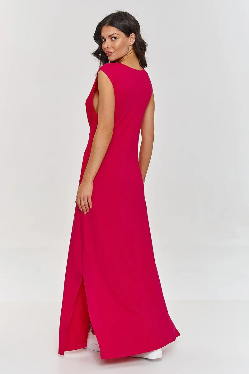 Robe d'été longue casual sans manches