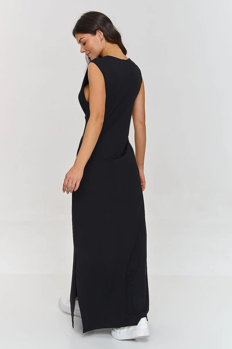 Robe d'été longue casual sans manches