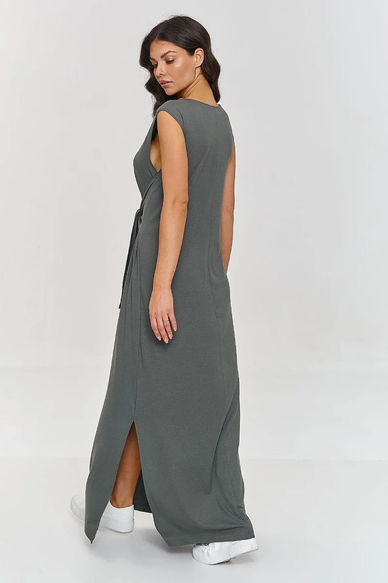 Robe d'été longue casual sans manches