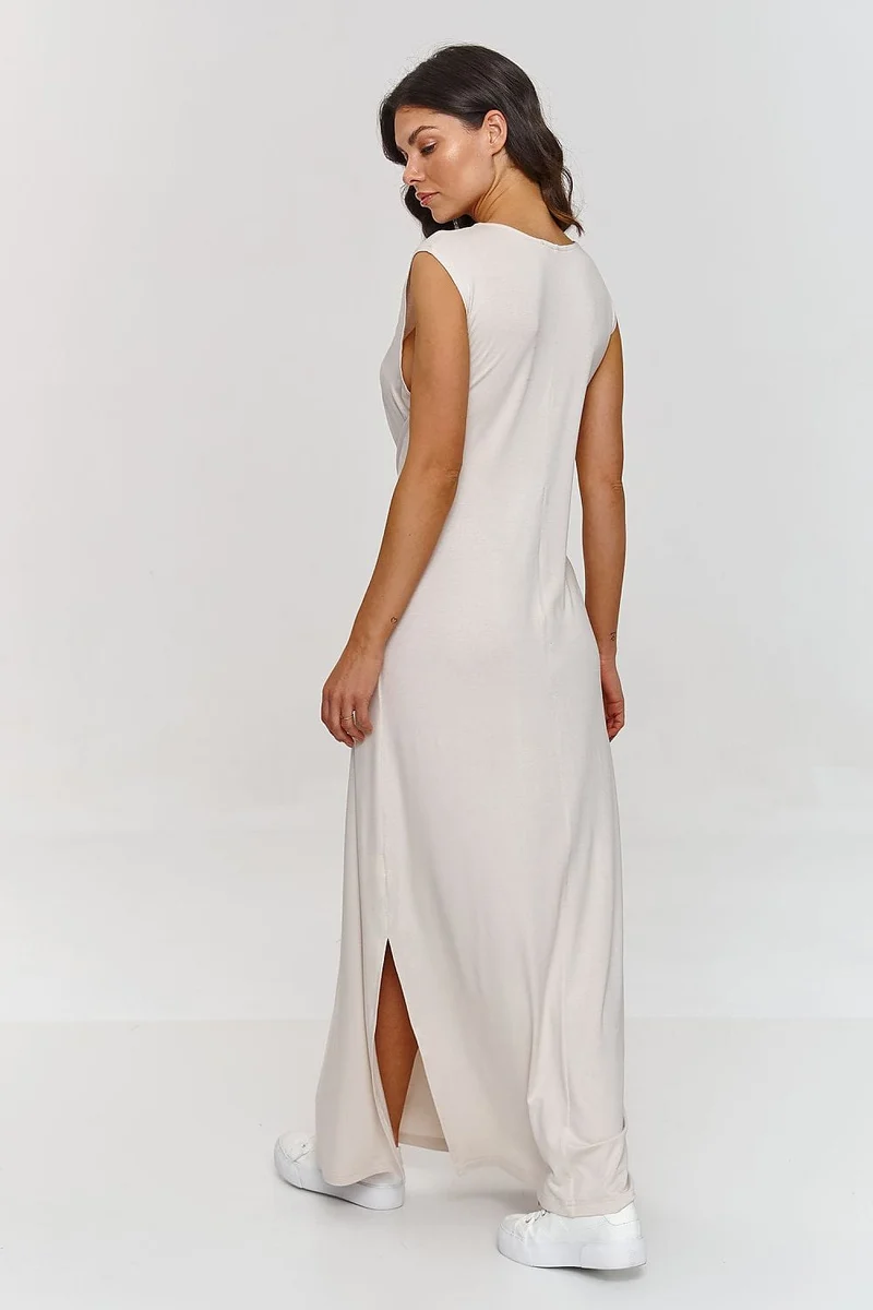 Robe d'été longue casual sans manches
