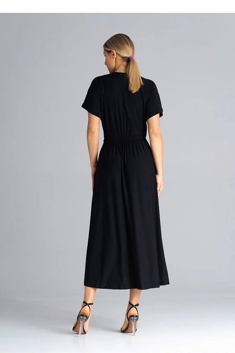 Robe casual pour été longue manches courtes