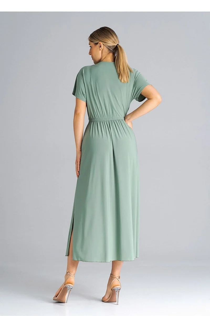 Robe casual pour été longue manches courtes
