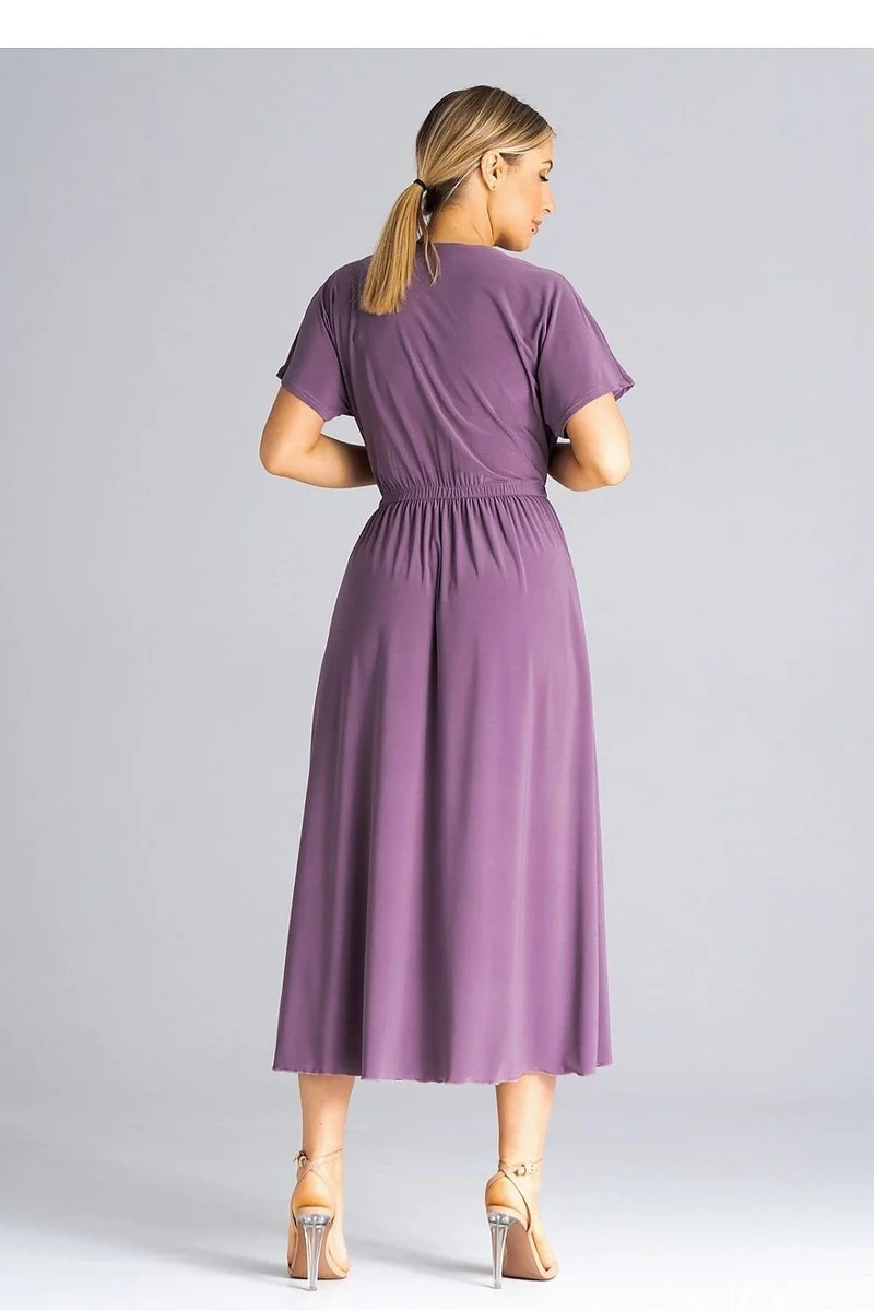 Robe casual pour été longue manches courtes