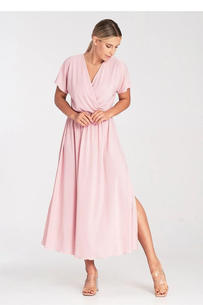 Robe casual pour été longue manches courtes
