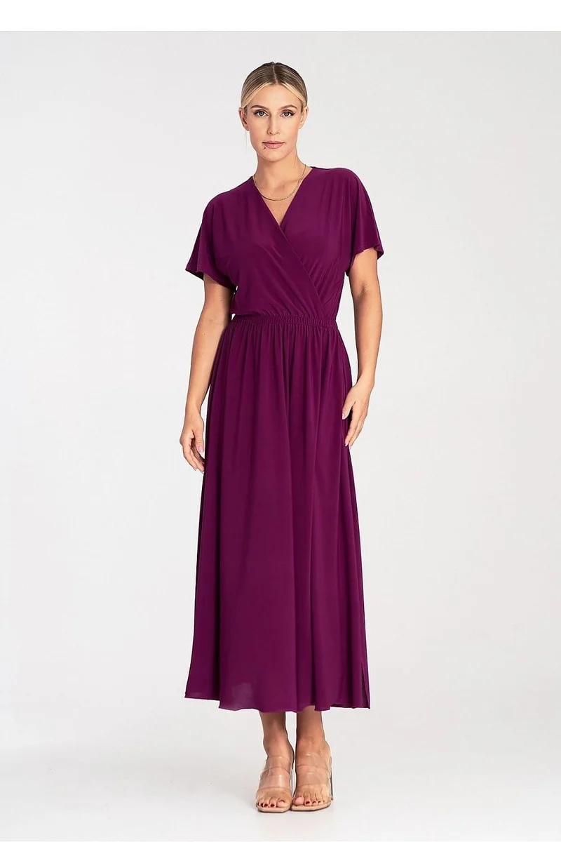 Robe casual pour été longue manches courtes