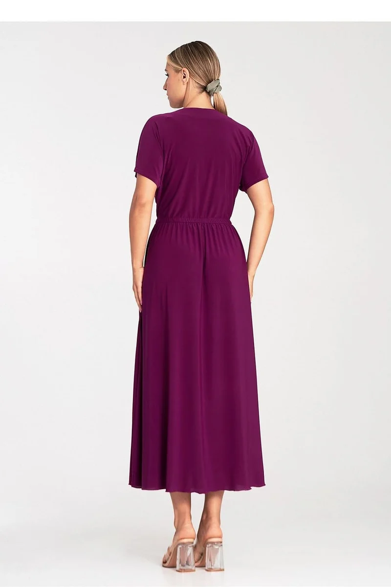 Robe casual pour été longue manches courtes