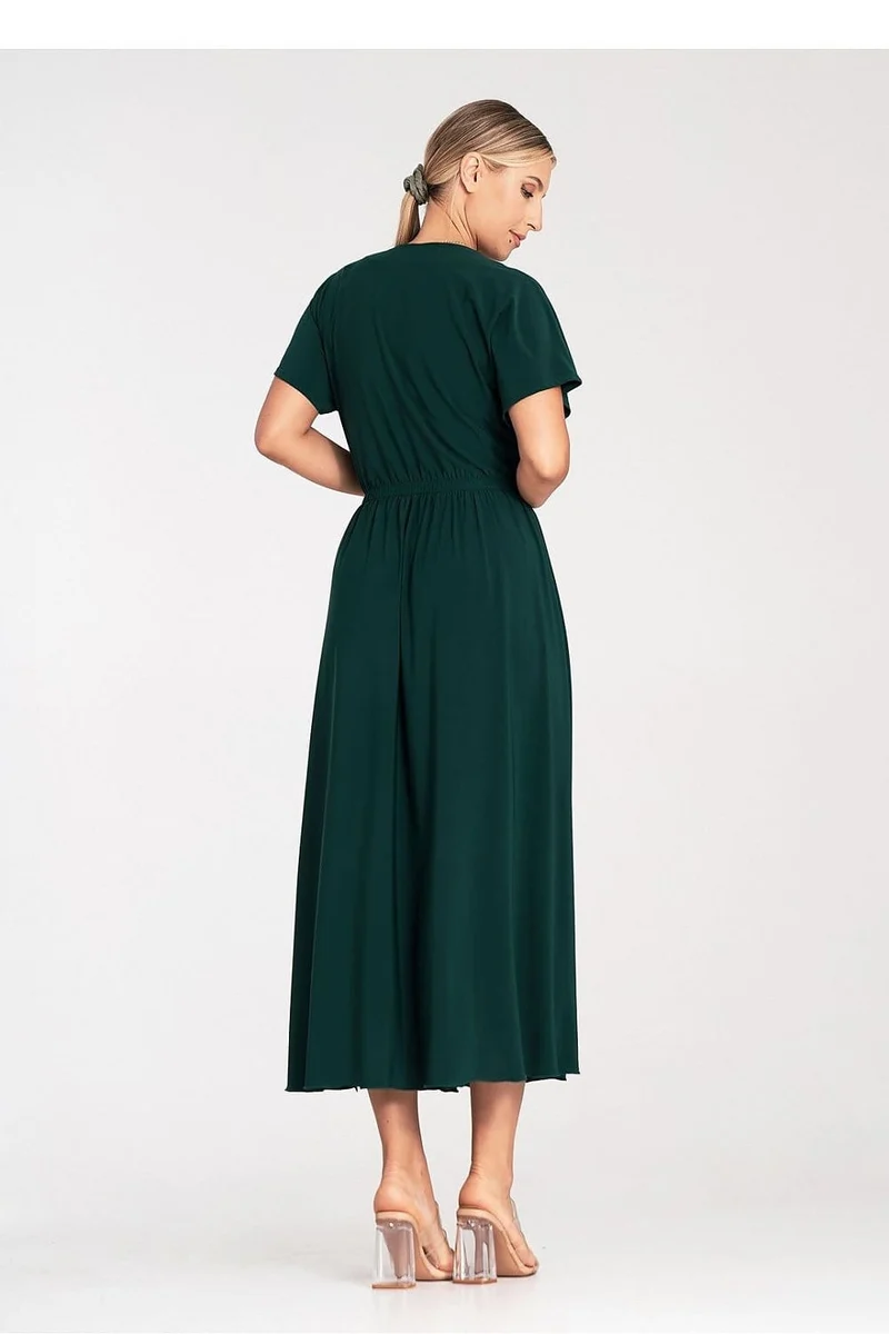 Robe casual pour été longue manches courtes