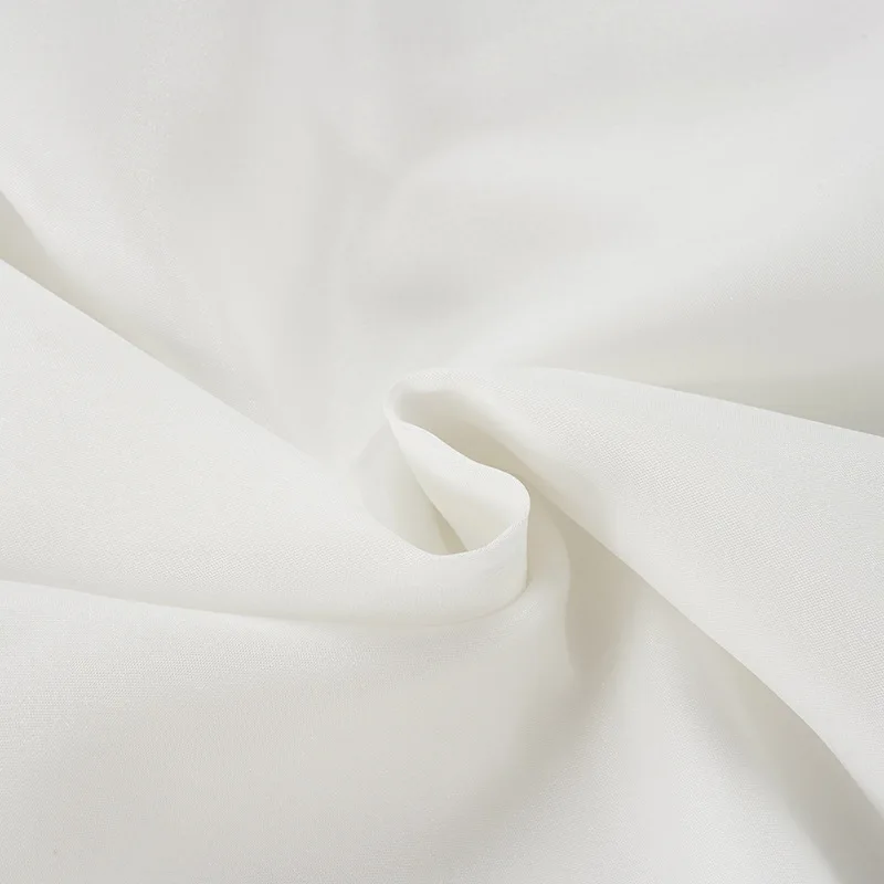 Robe courte blanche pour femme col cou et dos nu
