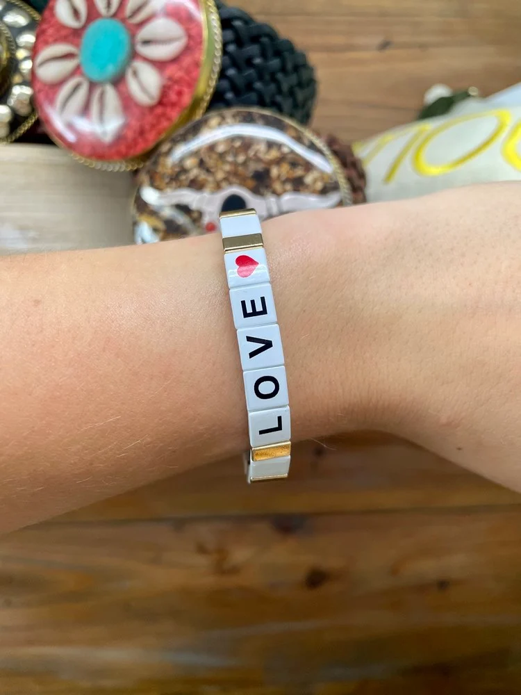 Bracelet Love blanc