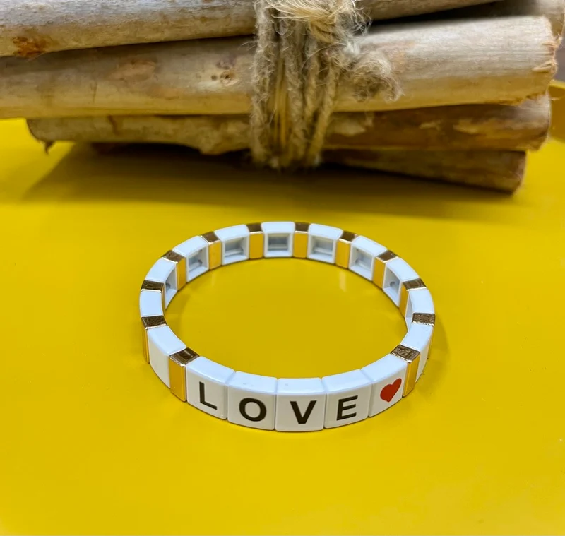 Bracelet Love blanc