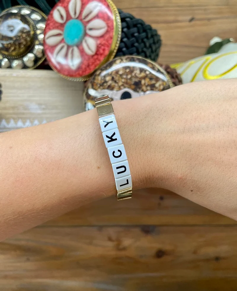 Bracelet Lucky doré